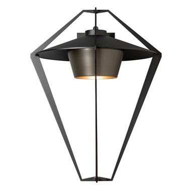 Hubbardton Forge - 302654-SKT-80-77 - Stellar Large Dark Sky Friendly Outdoor Sconce - Stellar - Coastal Black