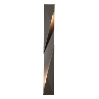 Hubbardton Forge - 302044-SKT-LFT-78 - Carbon Large Outdoor Sconce - Carbon - Coastal Burnished Steel
