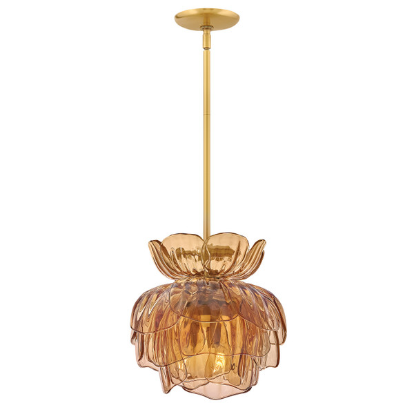 Fredrick Ramond - FR46897UB-AM - LED Pendant - Fantine - Unlacquered Brass