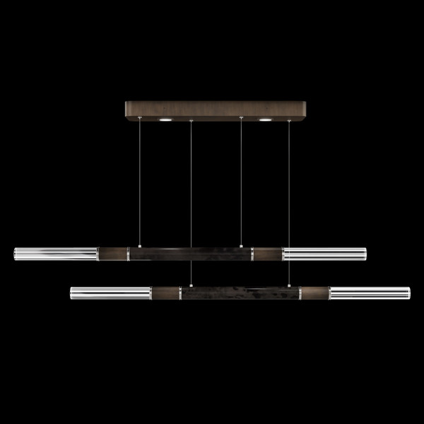 Fine Art Handcrafted Lighting - 100150-221 - LED Linear Pendant - Antonia - Bronze
