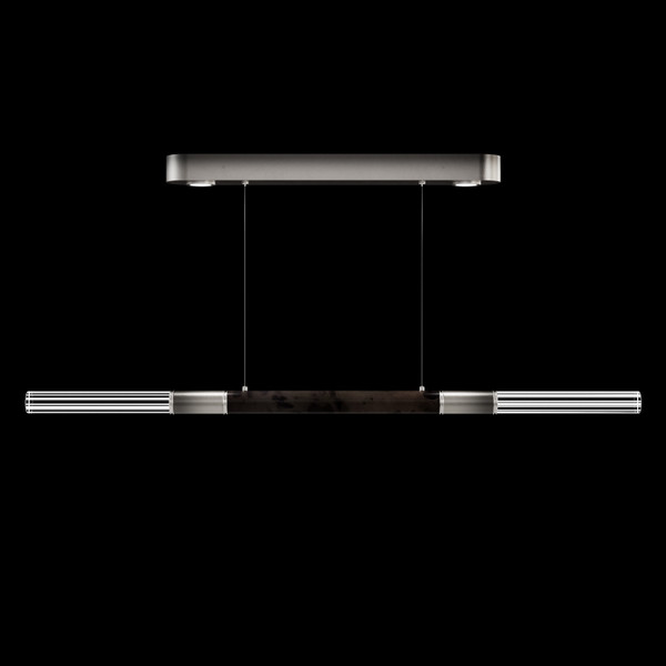Fine Art Handcrafted Lighting - 100149-721 - LED Linear Pendant - Antonia - Ombre Silver