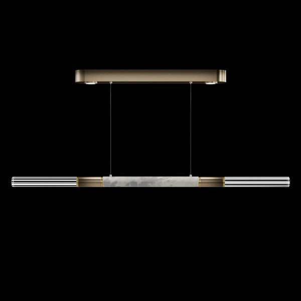 Fine Art Handcrafted Lighting - 100149-612 - LED Linear Pendant - Antonia - Ombre Bronze