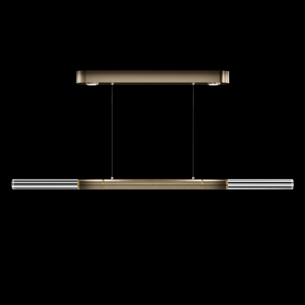 Fine Art Handcrafted Lighting - 100149-610 - LED Linear Pendant - Antonia - Ombre Bronze