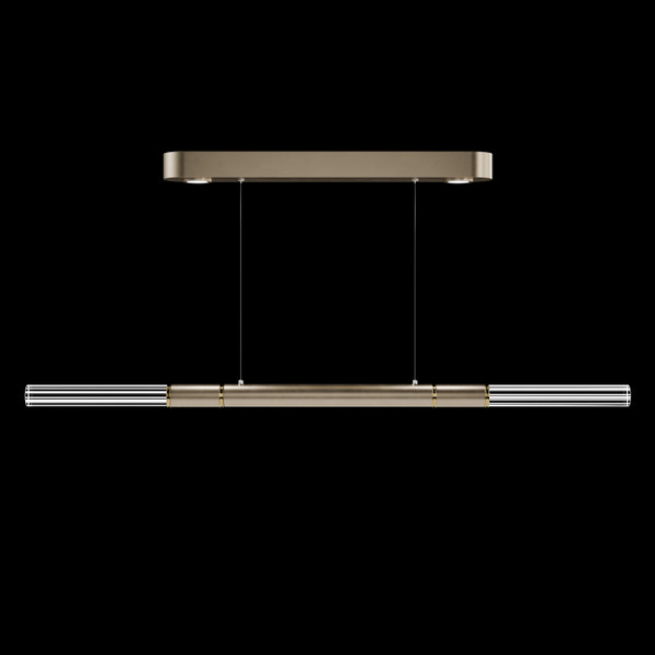 Fine Art Handcrafted Lighting - 100149-510 - LED Linear Pendant - Antonia - Soft Gold Leaf