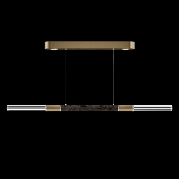 Fine Art Handcrafted Lighting - 100149-321 - LED Linear Pendant - Antonia - Gold Leaf
