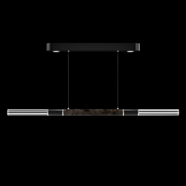 Fine Art Handcrafted Lighting - 100149-121 - LED Linear Pendant - Antonia - Black