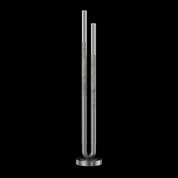 Fine Art Handcrafted Lighting - 100148-422 - LED Floor Lamp - Antonia - Silver Leaf