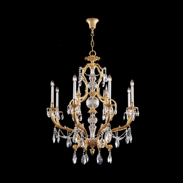 Fine Art Handcrafted Lighting - 19875-0-231 - LED Chandelier - Mariner Luxury - Antique Gold Plated