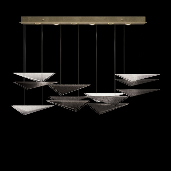 Fine Art Handcrafted Lighting - 100118-52 - LED Pendant - Volo - Soft Gold