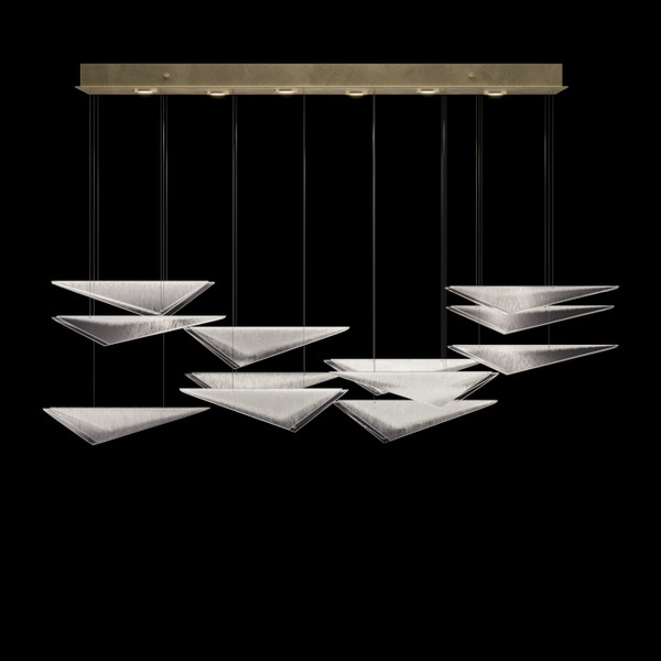 Fine Art Handcrafted Lighting - 100118-51 - LED Pendant - Volo - Soft Gold
