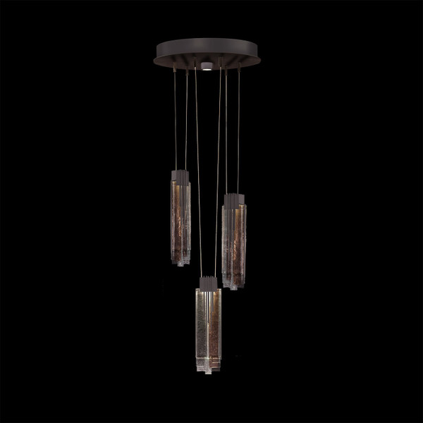 Fine Art Handcrafted Lighting - 100080-62 - LED Pendant - Arpeggio - Midnight Steel
