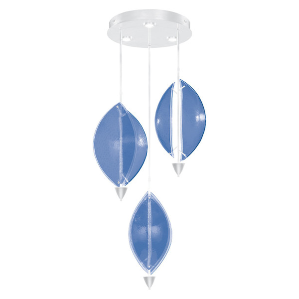 Fine Art Handcrafted Lighting - 100064-61 - LED Pendant - Embark - White