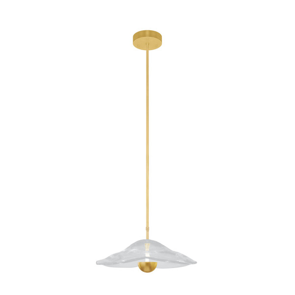 Fine Art Handcrafted Lighting - 100063-33 - LED Pendant - Embark - Gold
