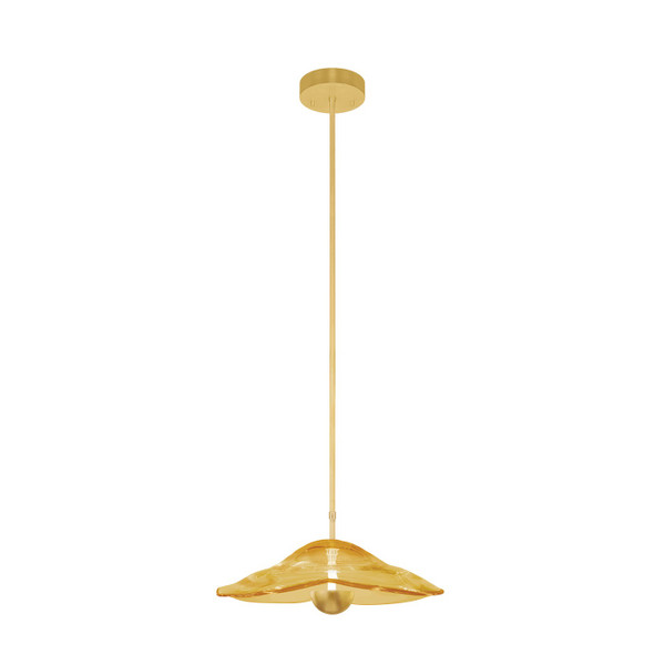 Fine Art Handcrafted Lighting - 100063-32 - LED Pendant - Embark - Gold