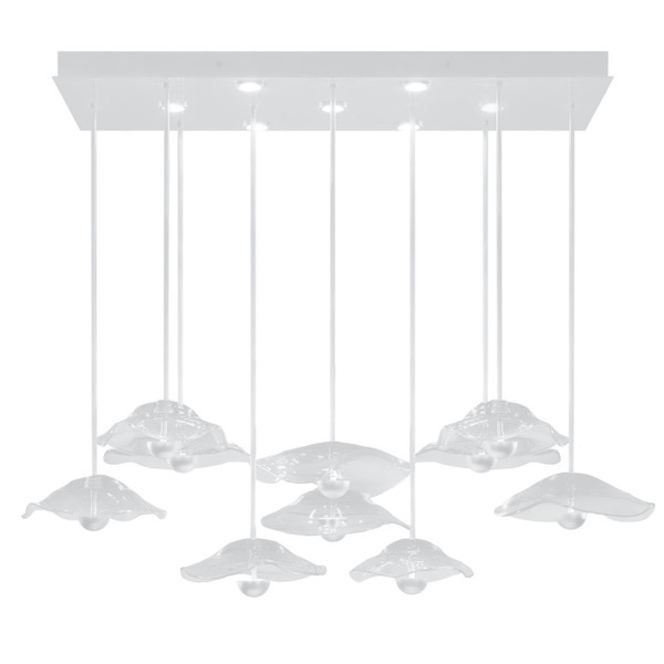 Fine Art Handcrafted Lighting - 100062-63 - LED Pendant - Embark - White