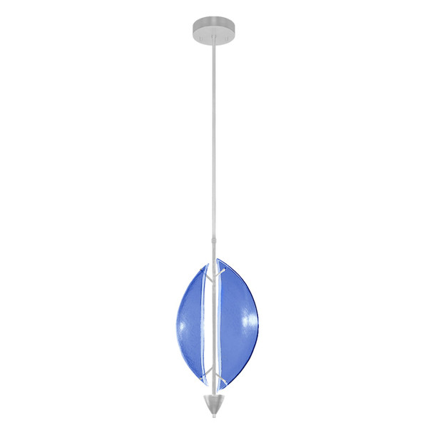 Fine Art Handcrafted Lighting - 100057-41 - LED Pendant - Embark - Silver