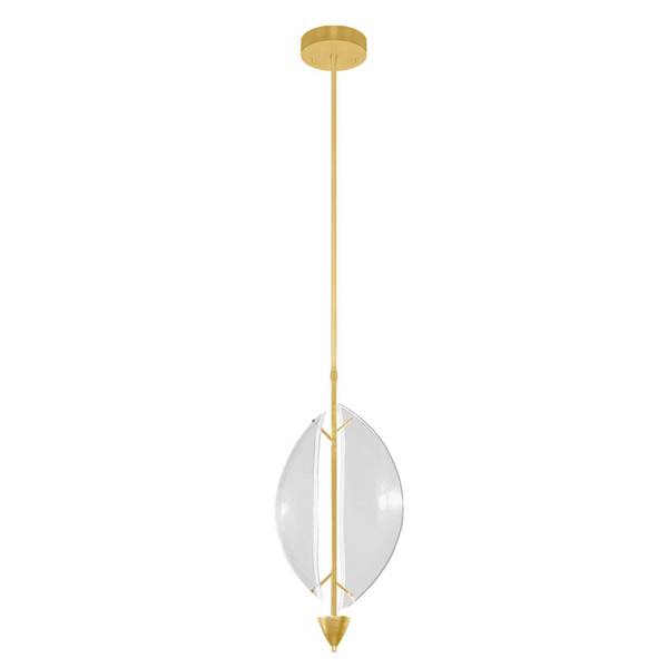 Fine Art Handcrafted Lighting - 100057-33 - LED Pendant - Embark - Gold