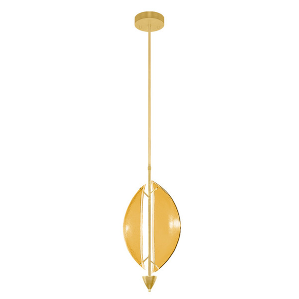 Fine Art Handcrafted Lighting - 100057-32 - LED Pendant - Embark - Gold