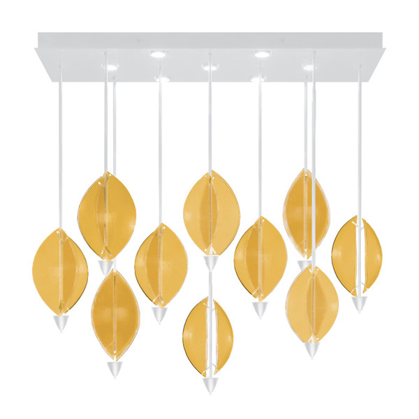 Fine Art Handcrafted Lighting - 100056-62 - LED Pendant - Embark - White