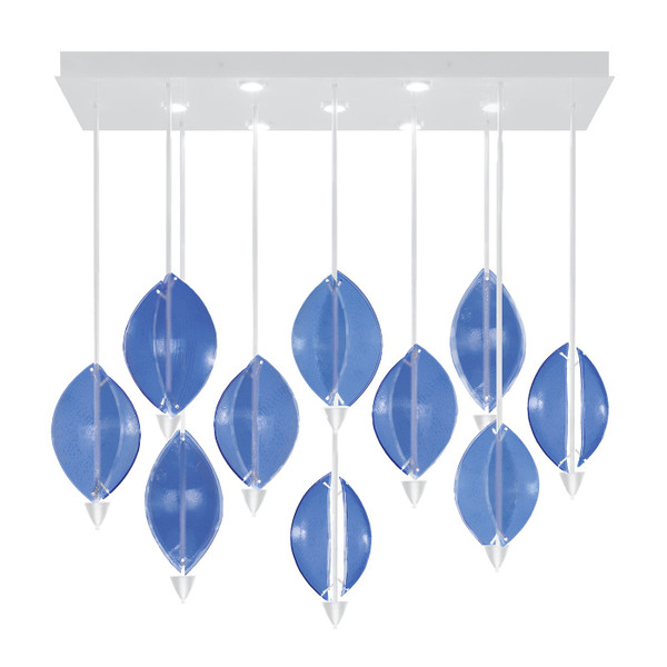 Fine Art Handcrafted Lighting - 100056-61 - LED Pendant - Embark - White