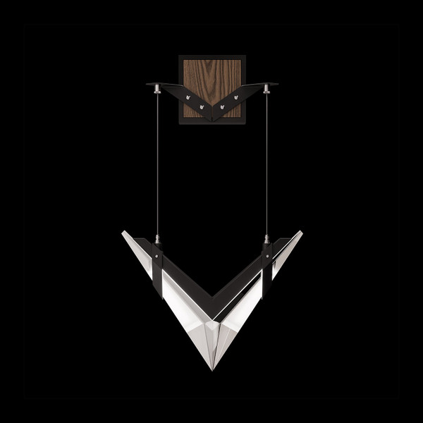 Fine Art Handcrafted Lighting - 100050-1 - LED Wall Sconce - Blade - Black