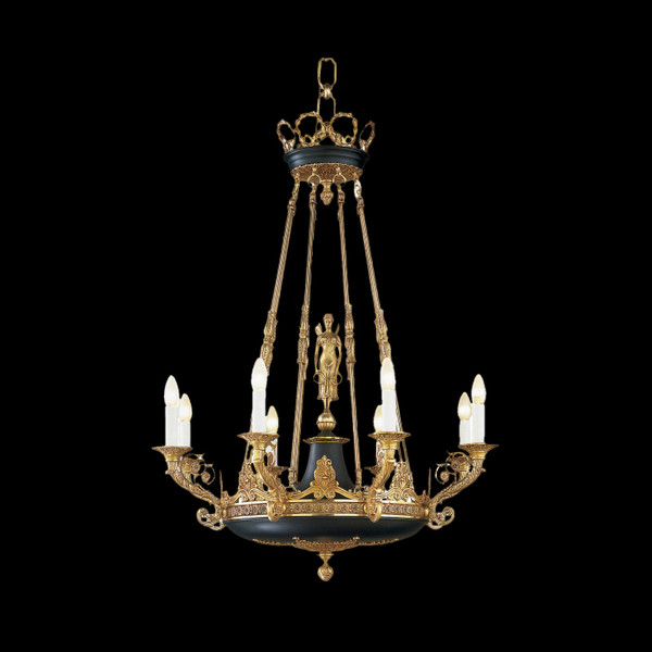 Fine Art Handcrafted Lighting - 00650-0-55 - LED Chandelier - Mariner Luxury - French Gold