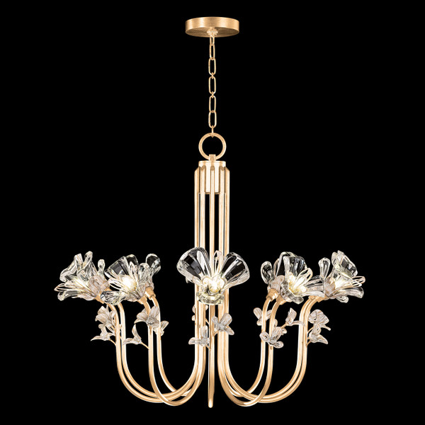 Fine Art Handcrafted Lighting - 917540-2ST - LED Chandelier - Azu - Gold