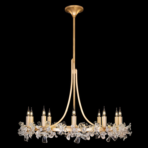 Fine Art Handcrafted Lighting - 915240-2ST - LED Chandelier - Azu - Gold