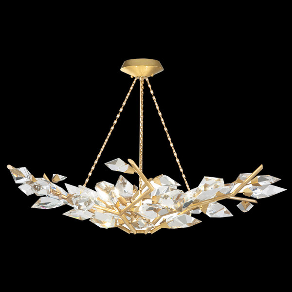 Fine Art Handcrafted Lighting - 909040-2ST - Six Light Pendant - Foret - Gold