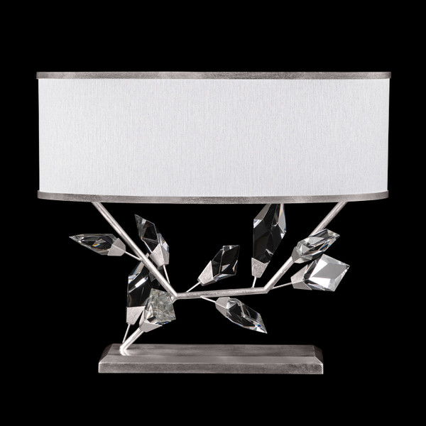 Fine Art Handcrafted Lighting - 908510-1ST - Two Light Table Lamp - Foret - Silver