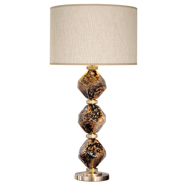 Fine Art Handcrafted Lighting - 900010-32ST - One Light Table Lamp - Natural Inspirations - Gold