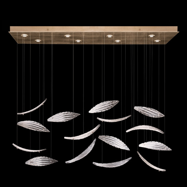 Fine Art Handcrafted Lighting - 894840-222ST - LED Pendant - Elevate - Gold