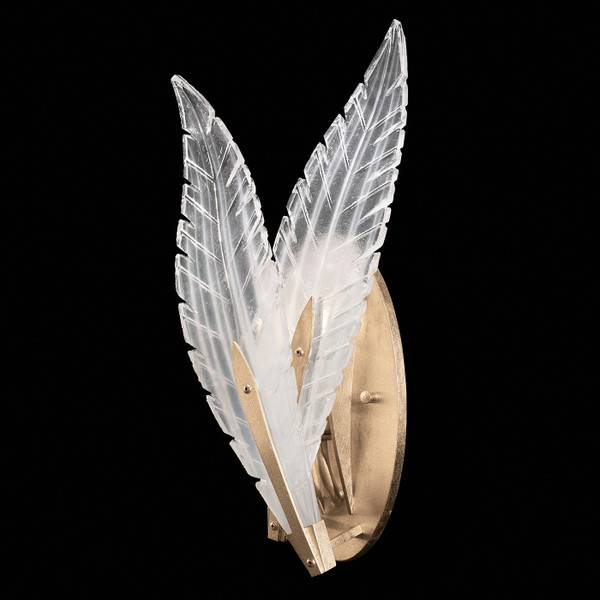 Fine Art Handcrafted Lighting - 894750-21ST - One Light Wall Sconce - Plume - Gold