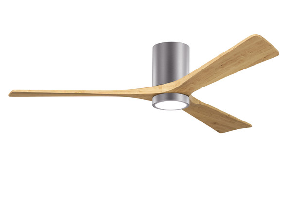 Matthews Fan Company - IR3HLK-BP-LM-60 - 60" Ceiling Fan - Irene-3HLK - Brushed Pewter