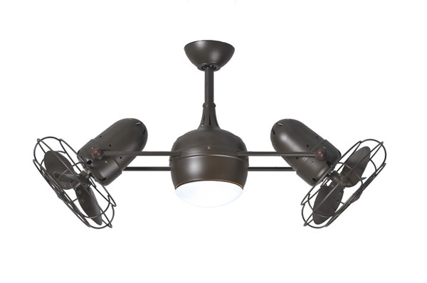 Matthews Fan Company - DGLK-TB-MTL - Ceiling Fan - Dagny - LK - Textured Bronze