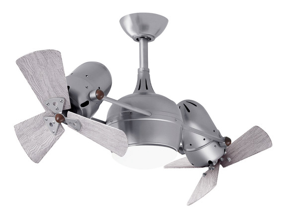 Matthews Fan Company - DGLK-BN-WDBW - Ceiling Fan - Dagny - LK - Brushed Nickel