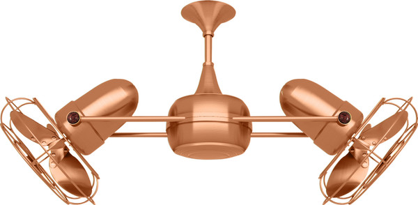 Matthews Fan Company - DD-BRCP-MTL - Ceiling Fan - Duplo-Dinamico - Brushed Copper