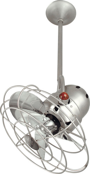 Matthews Fan Company - BD-BN-MTL - 13" Ceiling Fan - Bianca Direcional - Brushed Nickel