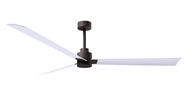 Matthews Fan Company - AK-TB-MWH-72 - 72" Ceiling Fan - Alessandra - Textured Bronze