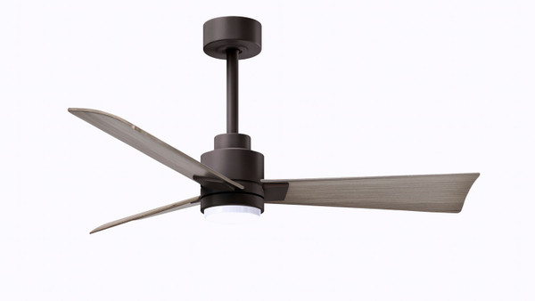 Matthews Fan Company - AKLK-TB-GA-42 - 42" Ceiling Fan - Alessandra - LK - Textured Bronze