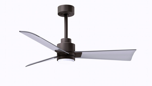 Matthews Fan Company - AKLK-TB-BN-42 - 42" Ceiling Fan - Alessandra - LK - Textured Bronze