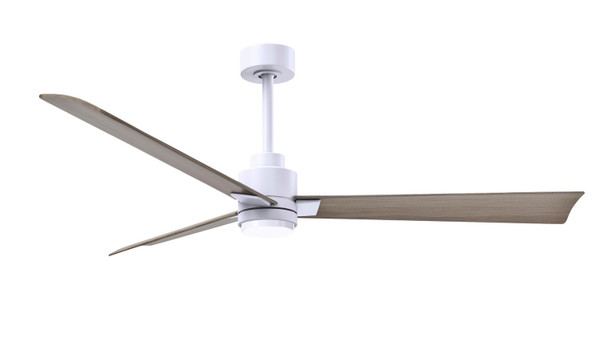Matthews Fan Company - AKLK-MWH-GA-56 - 56" Ceiling Fan - Alessandra - LK - Matte White