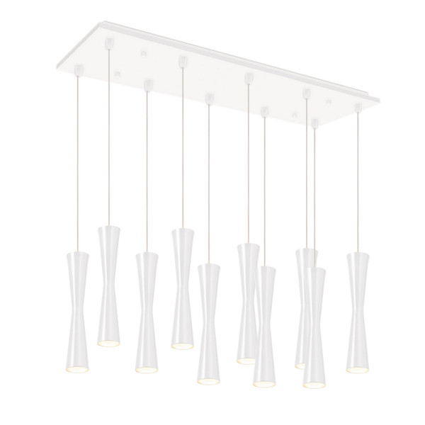 Kuzco Lighting - MP42502WH-10 - LED Pendant - Robson - White