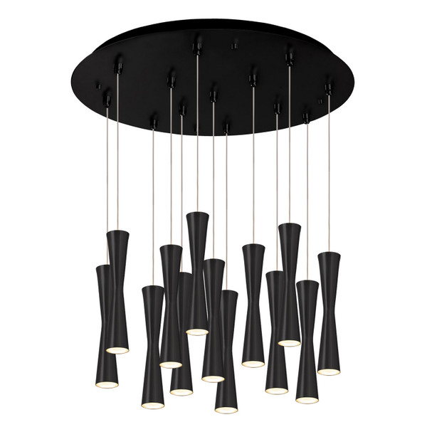 Kuzco Lighting - MP42502BK-13 - LED Pendant - Robson - Black