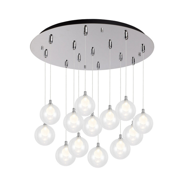 Kuzco Lighting - MP3106CH-13 - LED Pendant - Bolla - Chrome