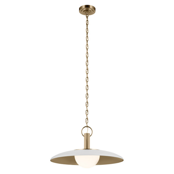 Kichler - 52835WH - LED Pendant - Kurio - White