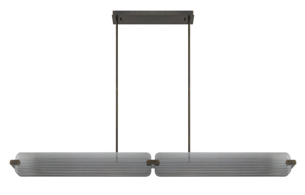 Eurofase - 50057-016 - LED Linear Chandelier - Neoness - Weathered Brass