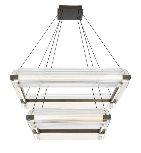 Eurofase - 50055-029 - LED Chandelier - Neoness - Weathered Brass