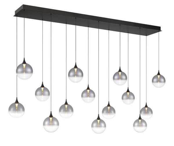 Eurofase - 48939-027 - LED Linear Chandelier - Iissa - Matte Black