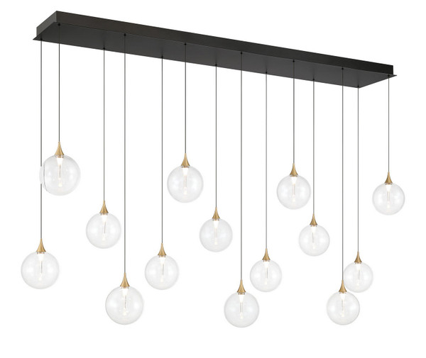 Eurofase - 48938-013 - LED Linear Chandelier - Iissa - Gold